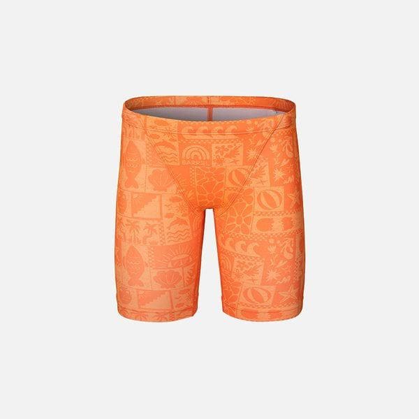 [] 男児カーリー4部丈スイムジャマーオレンジ(B6SKSMS303ORG)
