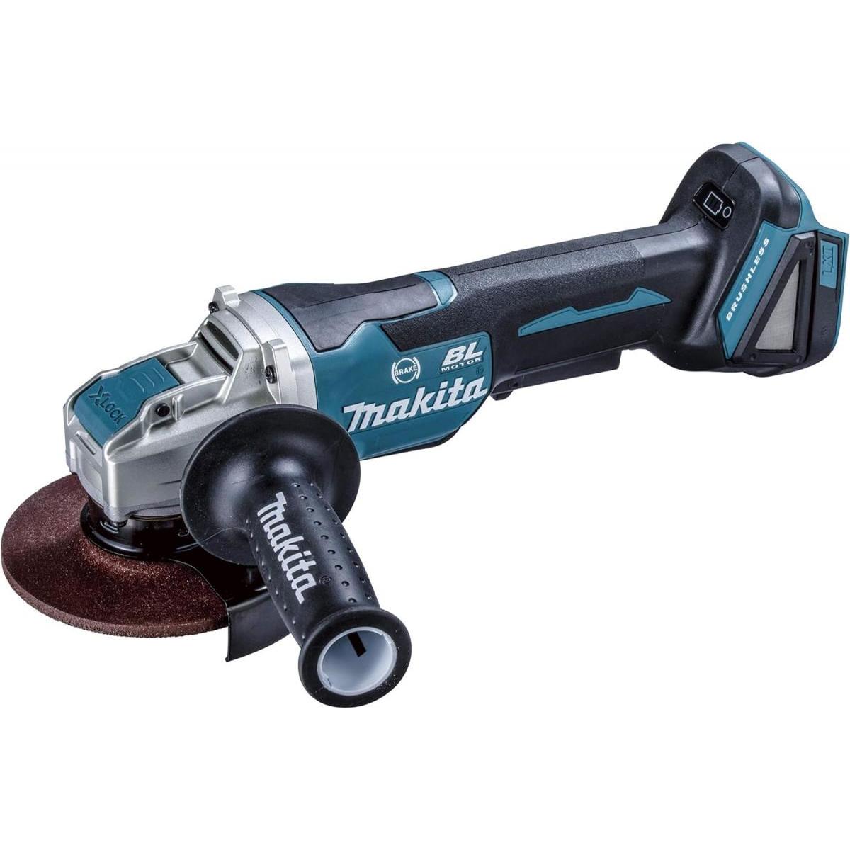 マキタ makita 充電式ディスクグラインダ GA520DZ 砥石径125mm AC機並みのハイパワー X-LOCK仕様 バッテリ・充電器・ケース別売