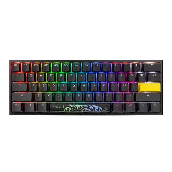 One 2 Pro Mini RGB 60% version ブラック シルバー軸 ゲーミングキーボード dk-one2-pro-rgb-mini-silver