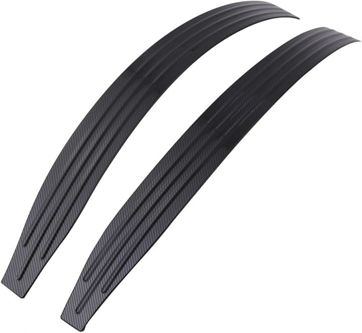 フロント スカッフプレート フェンダー フロントウイング プロテクター ガード 左右セット ハイゼット トラック S500P S510P 軽トラ アーチ ジャンボ 対応(カーボン柄)