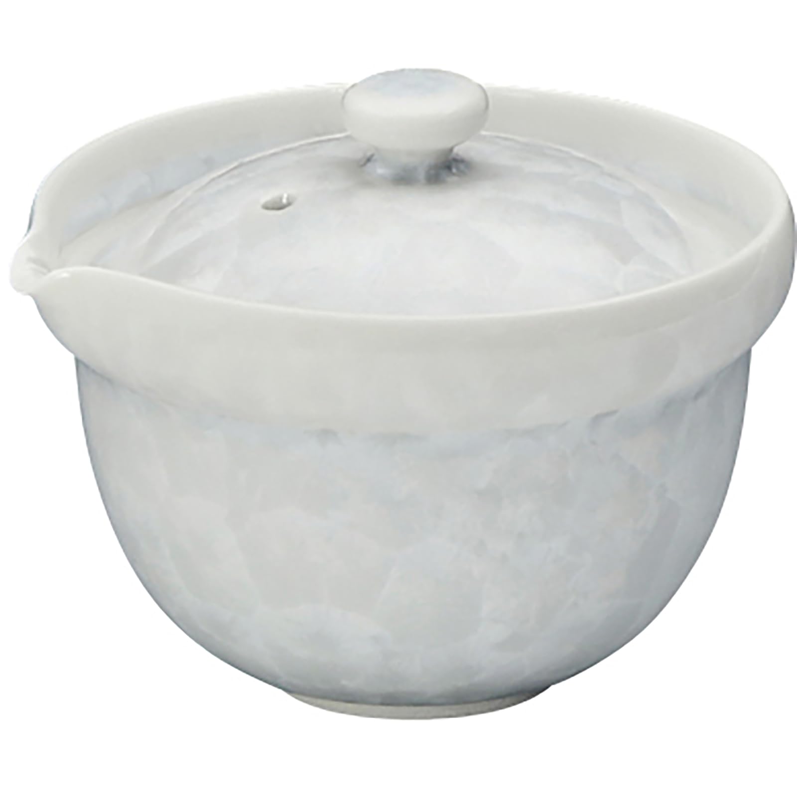 京焼 清水焼 宝瓶 茶器 急須 約180ml 花結晶 白 日本製 KTA698-02