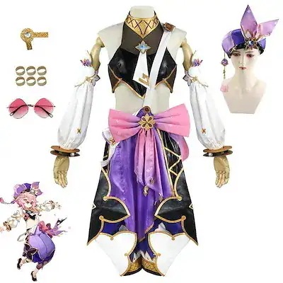 原神 げんしん 仮装期間限定30％ コスチューム Dori ドリー ハロウィン 変装 コスプレ衣装 Genshinパーティーイベント用品コスプレ変装仮装