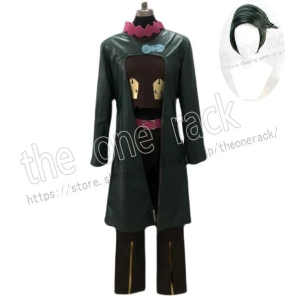 【新品開催 即納】JOJO ジョジョ奇妙な冒険 岸辺 露伴 きしべ ろはん コスプレ衣装ウィッグ コスチューム仮装変装cosplay