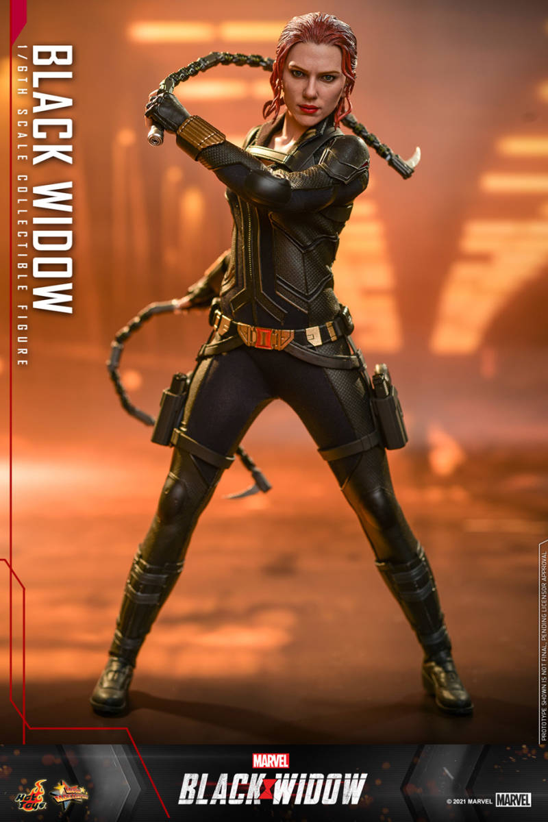 新品未開封 HOTTOYS 1/6 MMS603bブラック・ウィドウ［ボーナスアクセサリー付き］ フィギュア