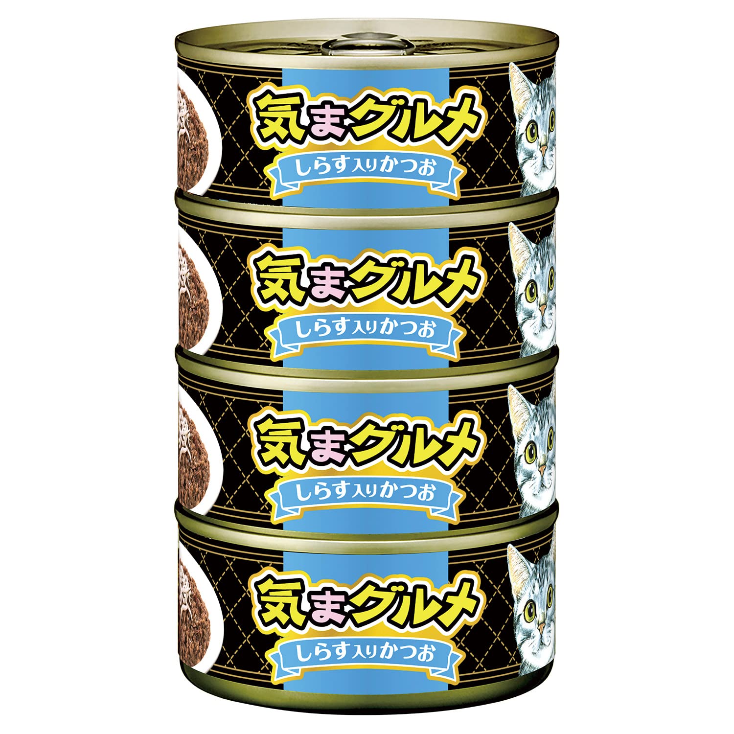気まグルメ 4P しらす入りかつお 620g×12個セット
