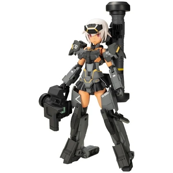 壽屋(KOTOBUKIYA) フレームアームズガール 轟雷改[黒] with FGM148タイプ 対戦車ミサイル 全高約160mm ノンスケール プラモデル
