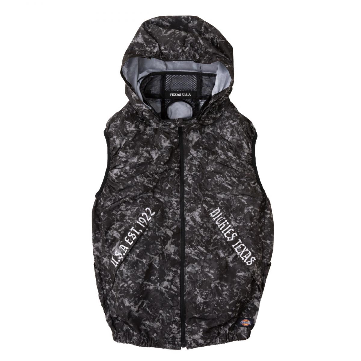 コーコス信岡 ボルトクール ベスト ブラックカモ S D-339 ペルチェ・ファン・バッテリー別売 夏 猛暑 対策 作業服 作業着