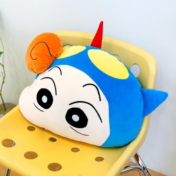 クレヨンしんちゃん モチ顔クッション アクション仮面 チャンア