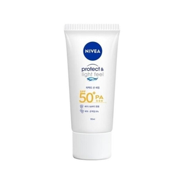 ニベアプロテクト アンド ライト フィル パーフェクト サン セラム 90ml (SPF50+) x 4個