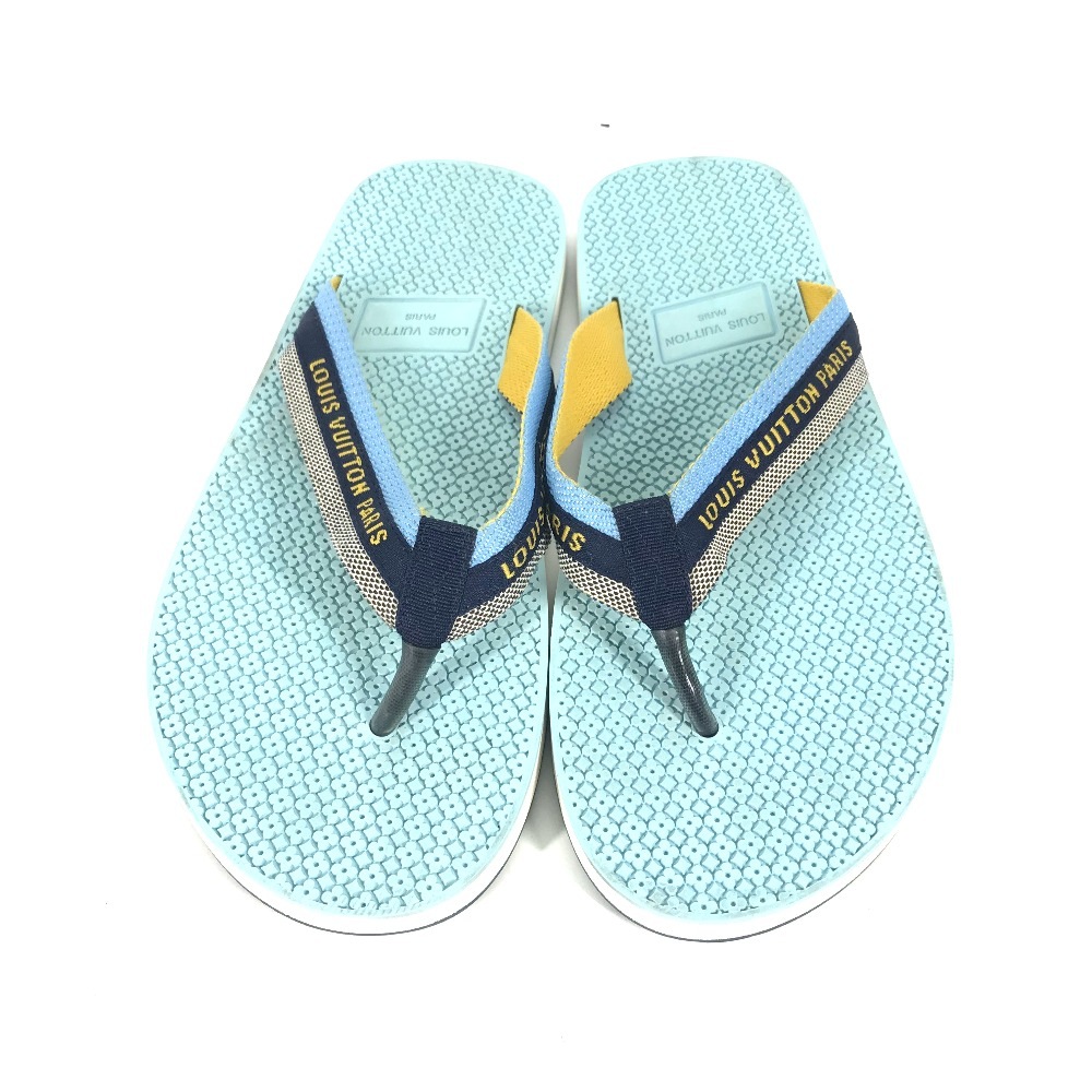 サンダル ロゴ ビーチサンダル スリッパ 靴 シューズ ラバー ブルー