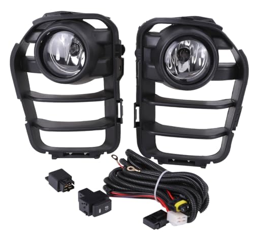 日産 用 フロント フォグランプ 配線 キット 左右セット フルセット カバー フォグ ライト スイッチ キャラバン E26 NV350 後期 2017- 等 汎用 社外品