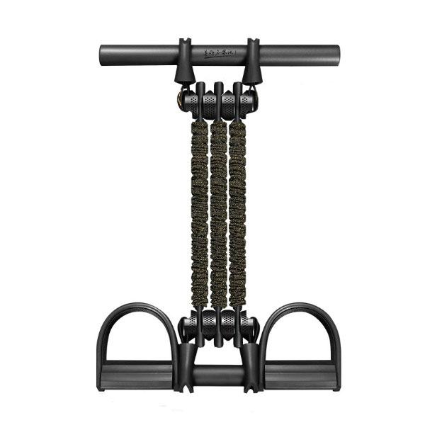 ペダルエキスパンダー ペダル フィットネス バンド 腹筋器具 胸部エキスパンダー ハンドルペダル付き 筋トレ ボディ エクササイズ ジム