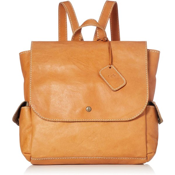 リュック レディース メンズ リュックサック 牛革 バッグ デイパック ブラウン カウレザー 革 本革 ユニセックス 48806