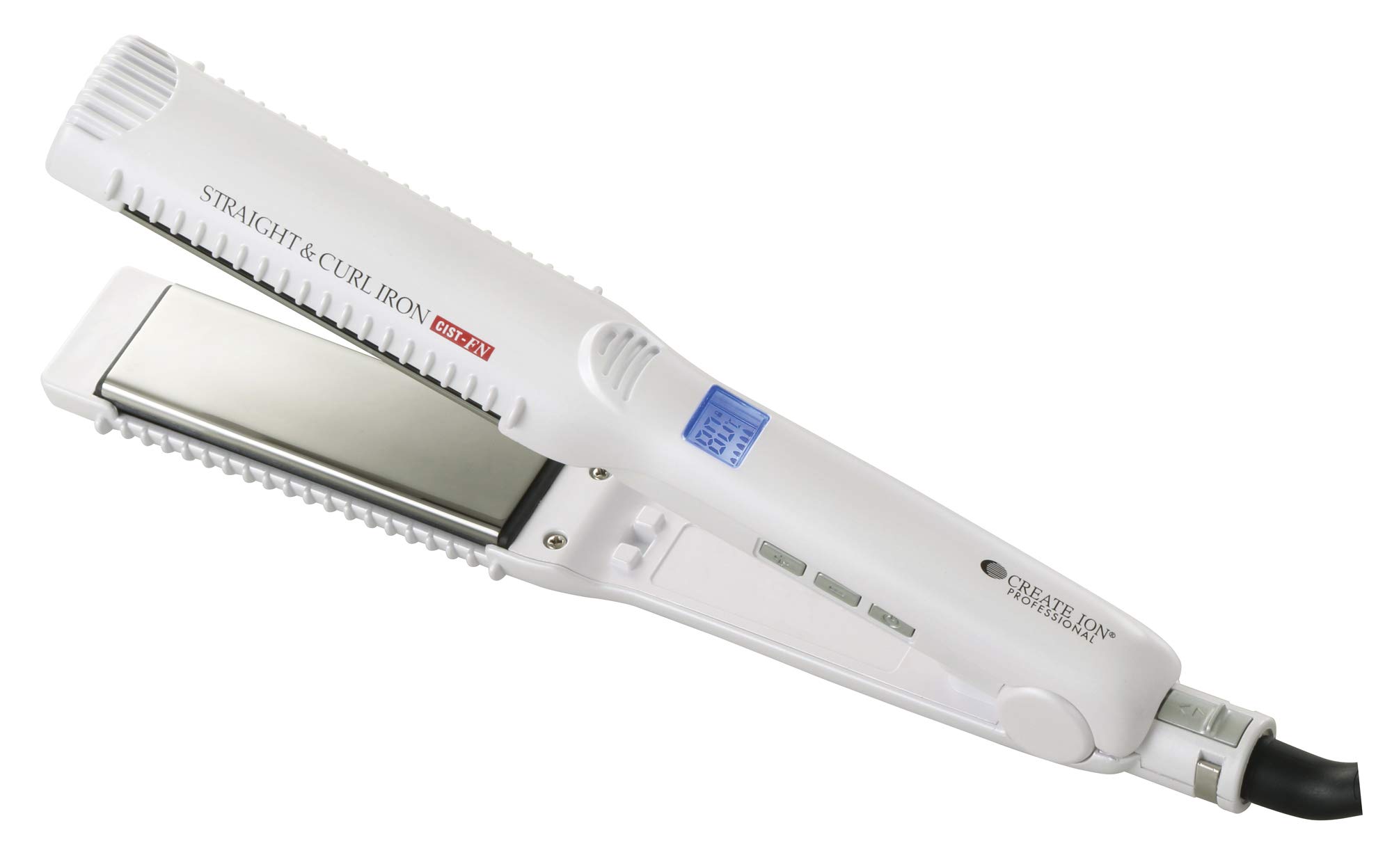 Create (クレイツ) イオン ストレート ＆ カールアイロン 2WAY ヘアアイロン (海外対応/自動電源OFF / 7段階温度調節) ストレート カール (CIST-FN CIST-G01)