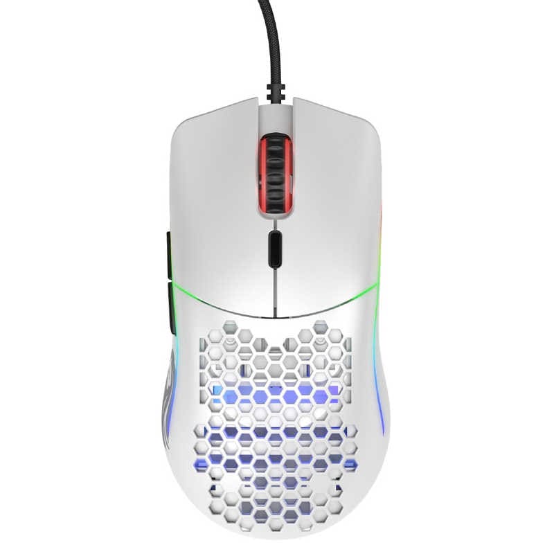 GLORIOUS　Glorious Model O Mouse Regular White ［光学式 /有線 /6ボタン /USB］　GO-WHITE