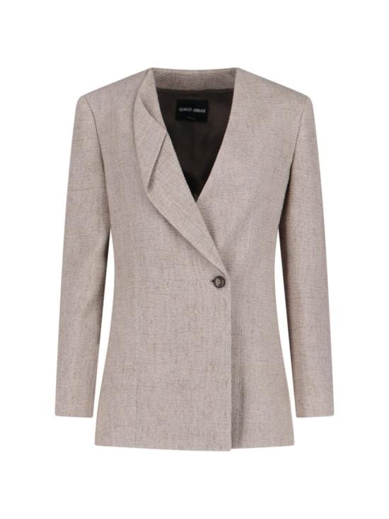 GIORGIO ARMANI Women Jackets GW002778 TE20131M6303 Neutrals