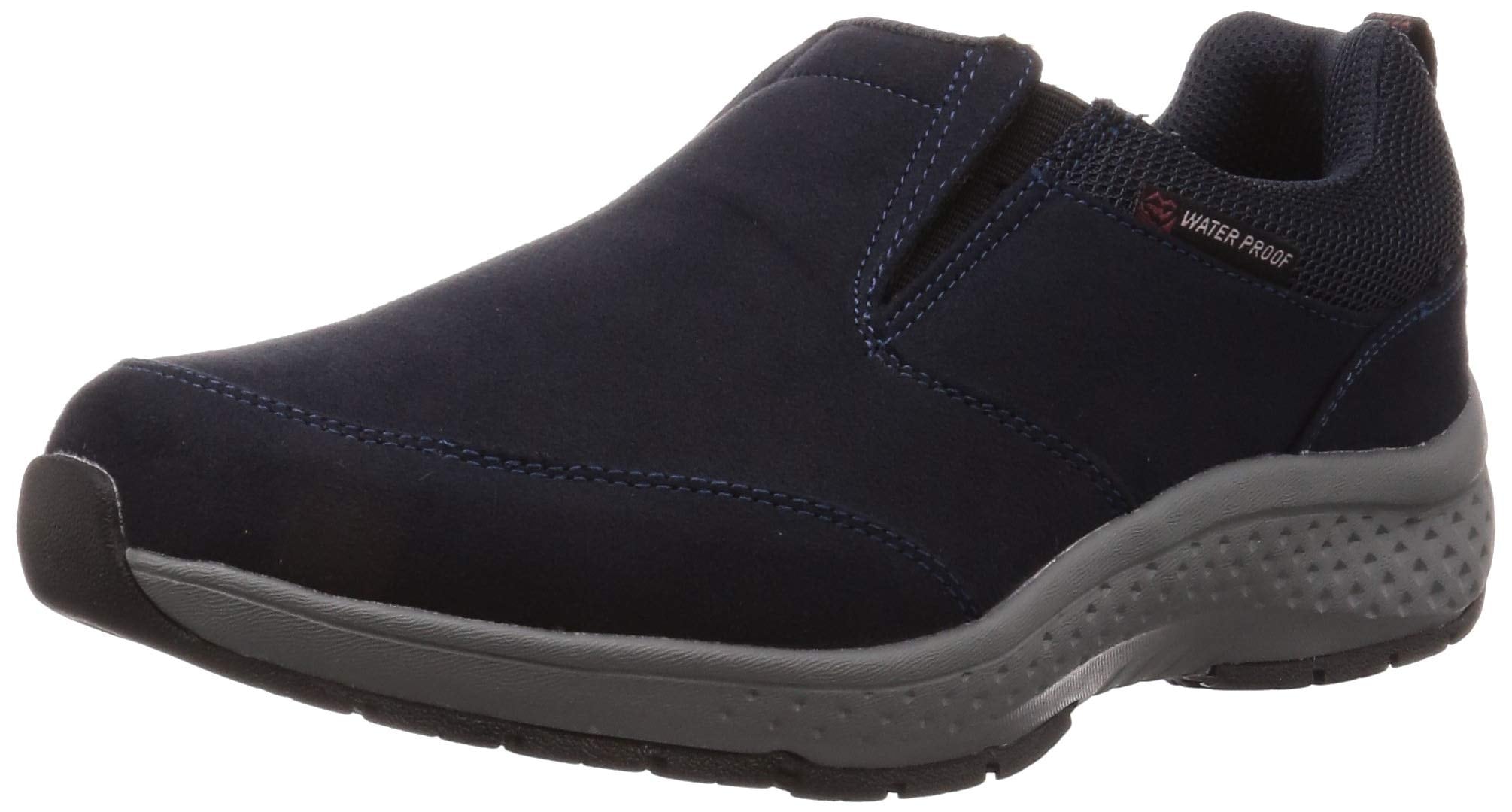 [ムーンスター] スニーカー 晴雨兼用 ウォーキングシューズ スリッポン 防水 4E 22~25cm レディース SPLT L173 ネイビー 23.0 cm