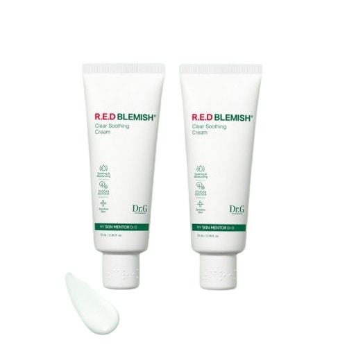 レッド ブレミッシュ クリア スージング クリーム 70ml x 2個 (鎮静/弾力/保湿/栄養/活力/光彩/しわ防止)