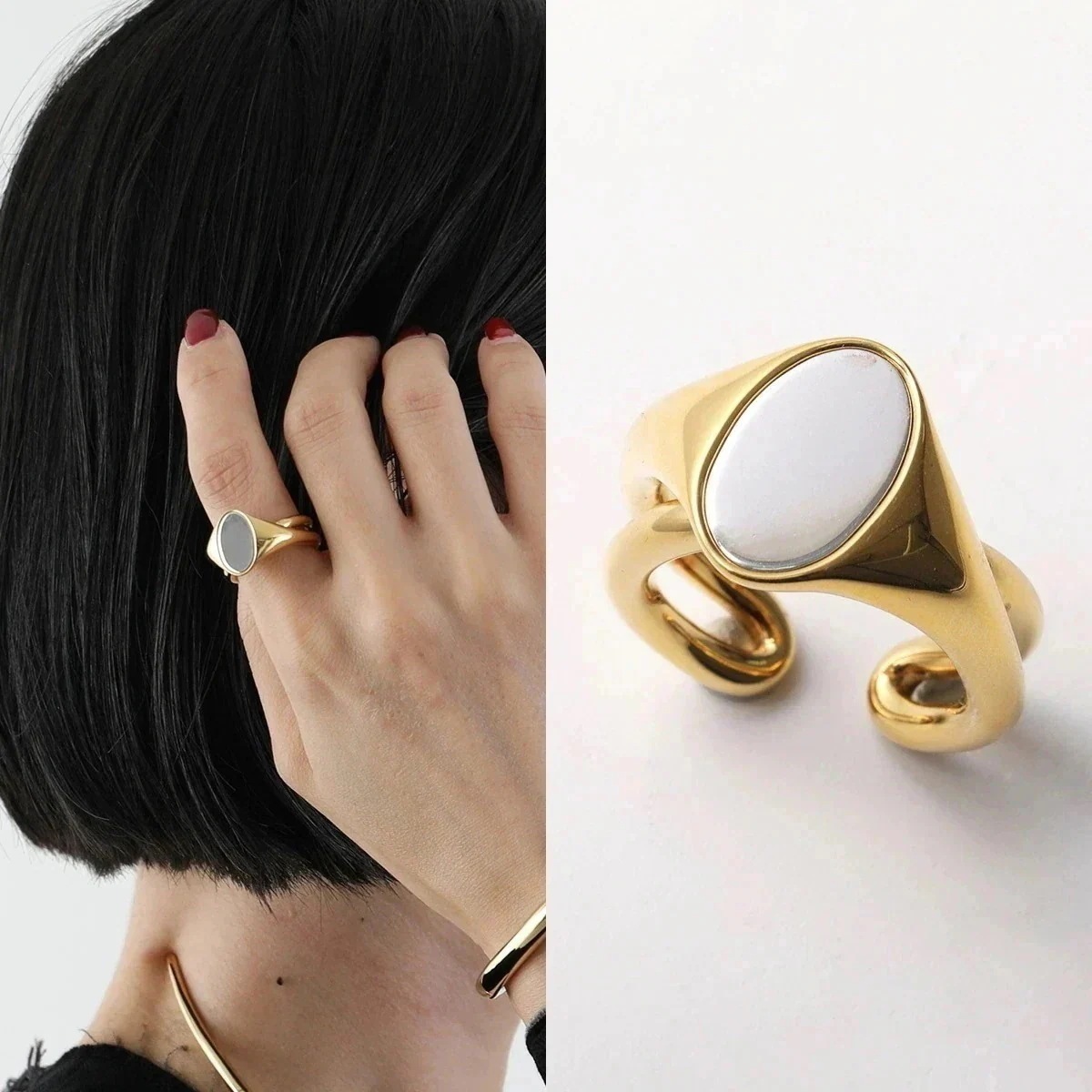 Charlotte Chesnais シャルロットシェネ リング BAGUE CHEVALIERE INITIAL 23BA046VEAR レディース 指輪 ア】 【ts】