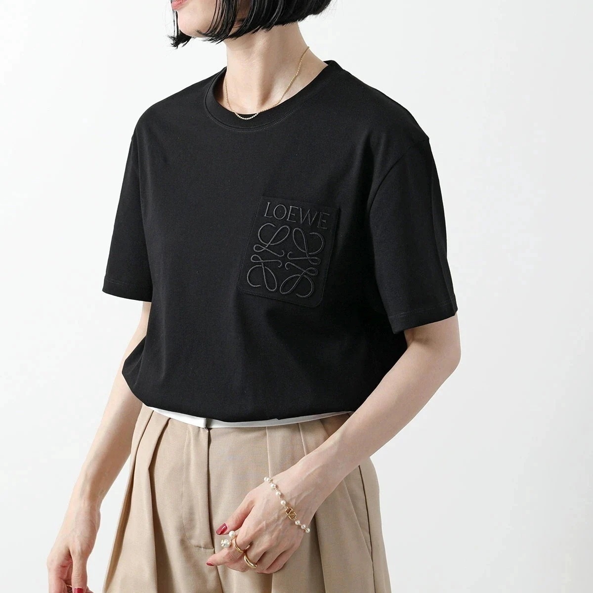 LOEWE ロエベ Tシャツ H526Y22XBC レディース 半袖 カットソー LOEWE ロエベ Tシャツ H526Y22XBC レディース 半袖 カットソー