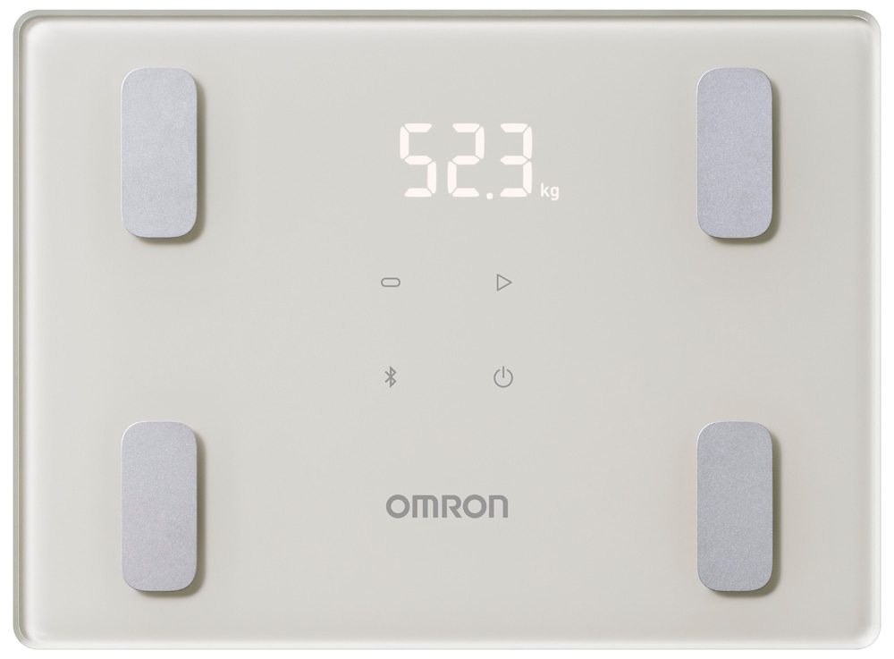 オムロン KRD-408T-BG 体重体組成計（モカベージュ） KRD408TBG