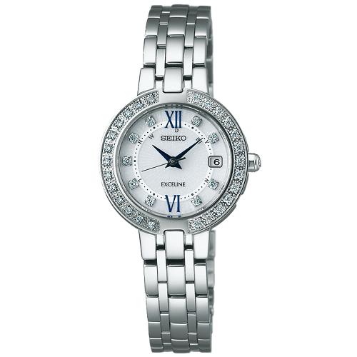 セイコー SWCW083 EXCELINE エクセリーヌ レディース ソーラー電波モデル