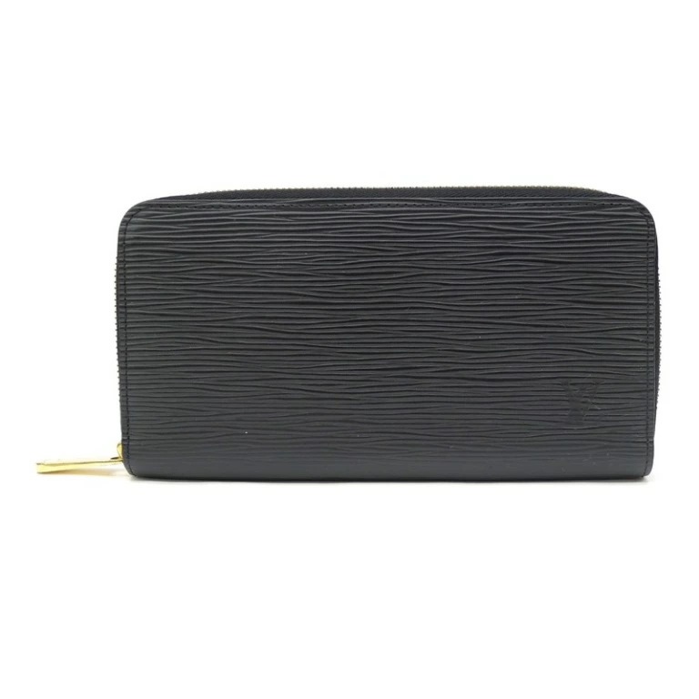 ルイ・ヴィトン LOUISVUITTON 長財布 ジッピーウォレット M68755 エピ ノワール 【中古】(68740)