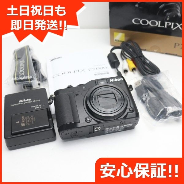 Qoo10] ニコン : 超美品 COOLPIX P7000 ブラ : カメラ・光学機器用