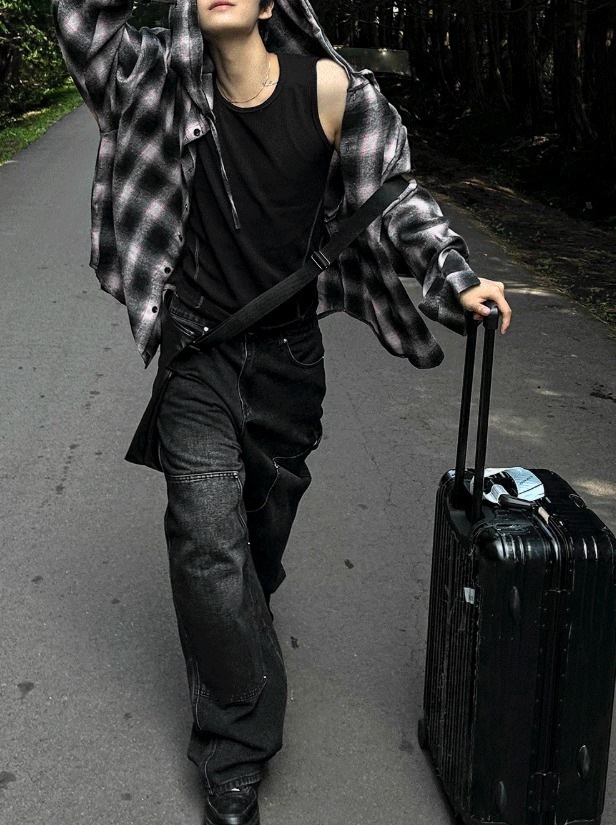 [COSYHARU公式]New Carpenter Damage Pants