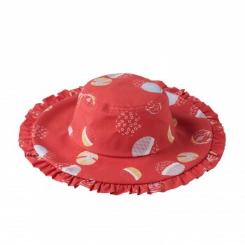和装デザインハット ～TEMARI～ レッド K60-15105