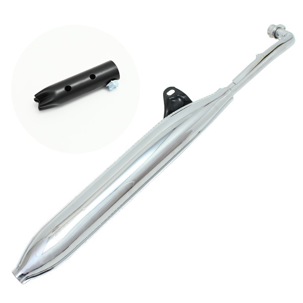 ホンダ スーパーカブ C50 C70 C90 リトルカブ モナカマフラー フルエキゾーストマフラー AA01 HA02 外装 カスタム ドレスアップ パーツ