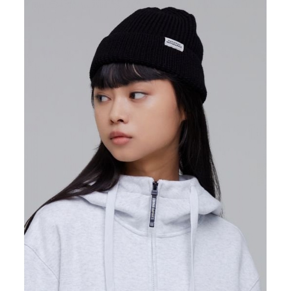 ナショナルジオグラフィック (ナショナルジオグラフィック) N233AHA800 ショートビーニーブラック