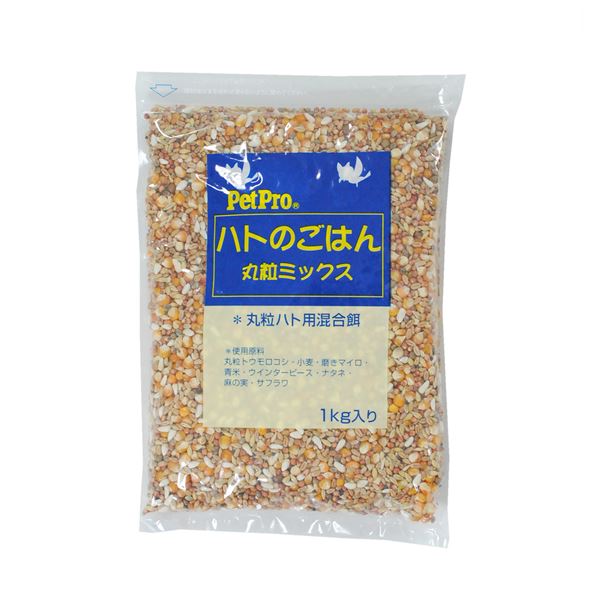 （まとめ）ペットプロ ハトのごはん 1kg(×12セット)