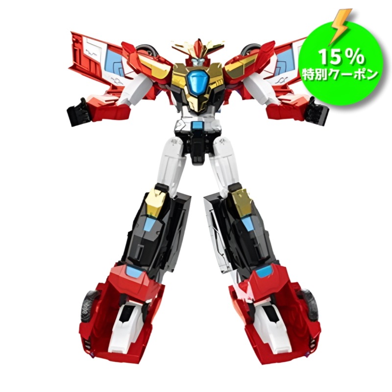 P[15%セールクーポン提供] 7月の新作発売 ハローカーボット 伝説の勇者 カーボットX / 変形ロボット 7,395円