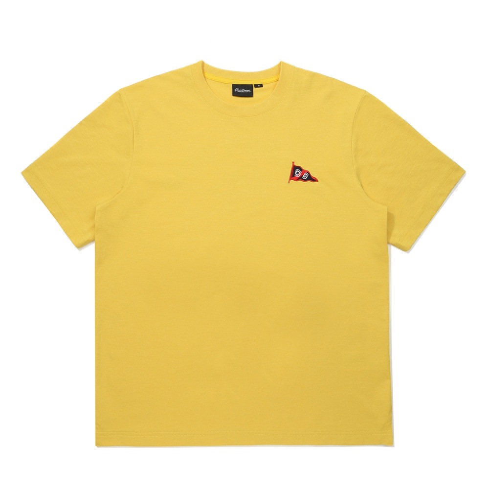 マルボンゴルフヨットクラブユニラウンド T シャツイエロー