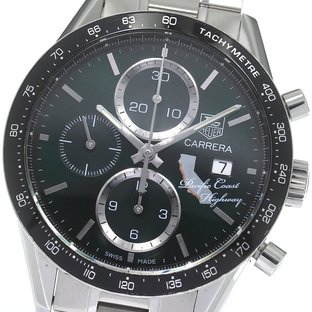 タグホイヤー TAG HEUER CV201N.BA0794 カレラ　パシフィックコーストハイウェイ 自動巻き メンズ _825160【中古】