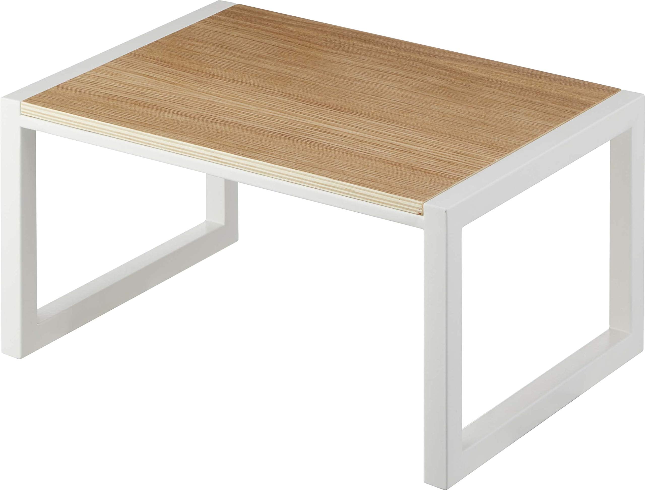 踏み台 ホワイト 約W40XD28XH20cm タワー ステップ台 子供大人兼用 腰掛け 5158