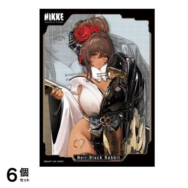 きゃらスリーブコレクション マットシリーズ 勝利の女神:NIKKE 65枚入 (ノワール:ブラックラビット No.MT2113) 6個セット