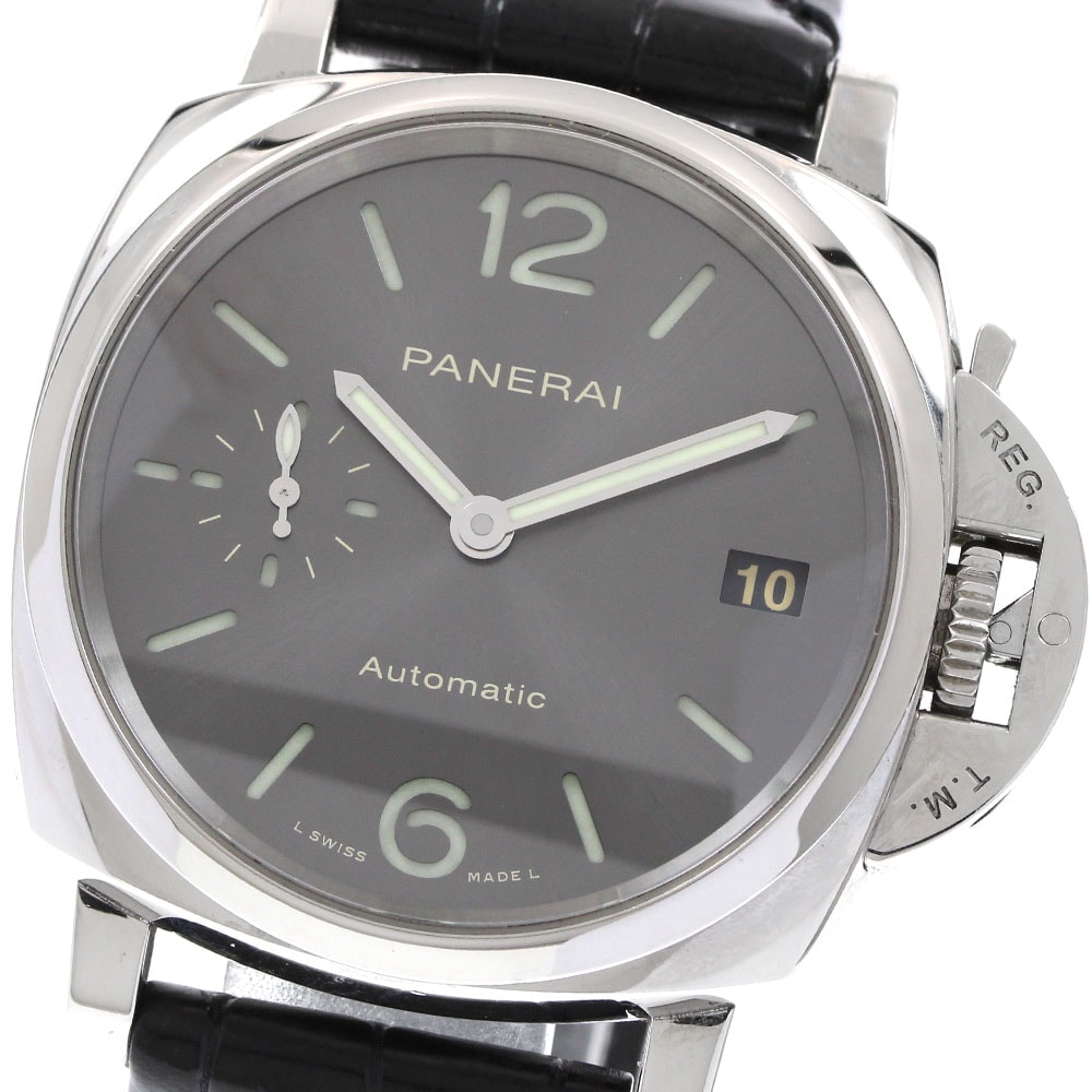 パネライ PANERAI PAM00755 ルミノール ドゥエ スモールセコンド デイト 自動巻き ボーイズ _921209【中古】