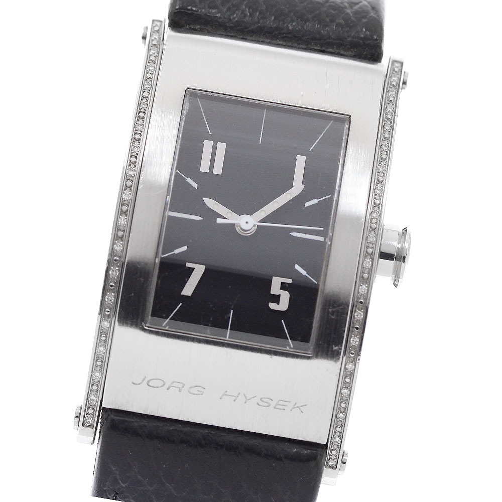 ベルト訳あり ヨルグイゼック JORGHYSEK S001-0182 キラダ サイドダイヤ クォーツ メンズ _957129【中古】