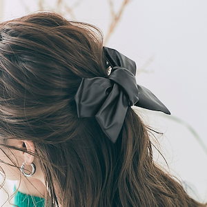 Qoo10 EMIS PADDED RIBBON ヘアゴム・シ
