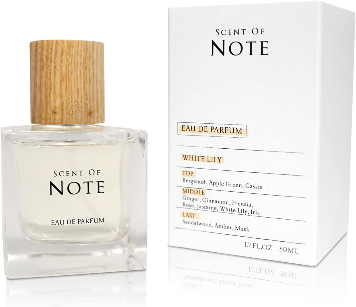 SCENT OF NOTE セントオブノート 香水 オードパルファム 50ml ホワイトリリー フレグランス