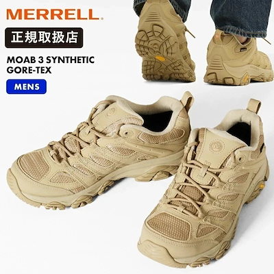 他サイト： スニーカー メンズ ゴアテックス MOAB 3 SYNTHETIC GORE-TEX ウォーキングシューズ アウトドア 靴 J500433 ブランド [正規取扱店]の商品画像