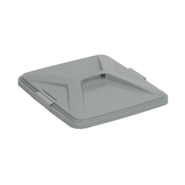 (まとめ)ダストボックス/ゴミ箱 (角型 90L フタ) 本体別売り E-CON エコン (×5セット)