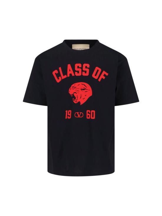 VALENTINO GARAVANI Men T-Shirts 8V3MG18ABAR 0NR Black