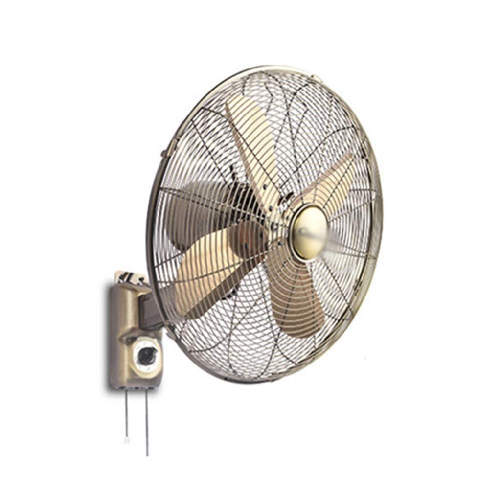 金属スイングファンレストラン図書館は強風扇風機手動ロープはファンインダストリアル風の装飾保存スペースを壁掛け (Color : A, Size : 55*45CM) 7,767円