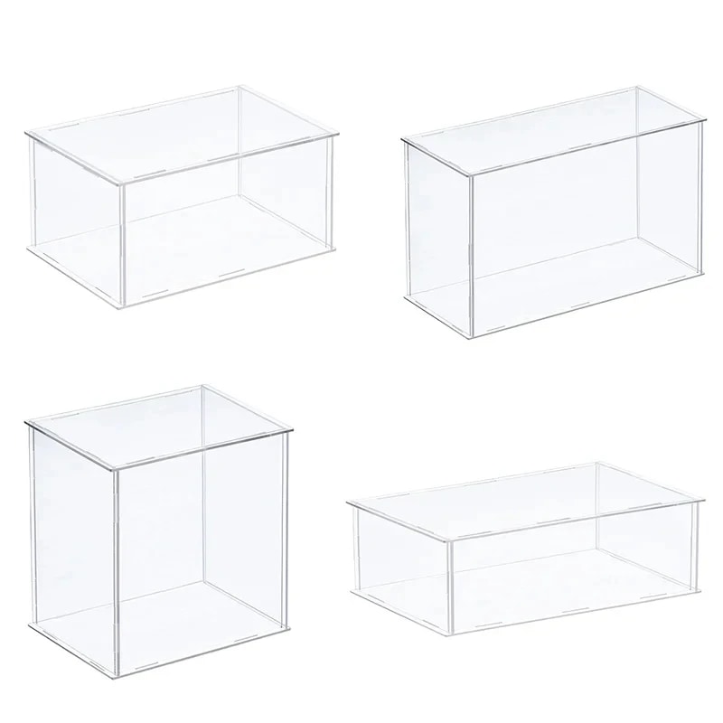アクリル製の透明なディスプレイボックス,防塵ケース,カウンタートップのオーガナイザー,置物の組み立て,おもちゃ,収集品の工芸品 7,903円