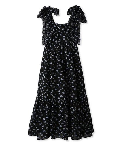 肩リボンJQキャミワンピ SWFO241095 レディース BLK