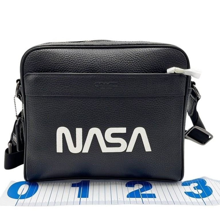 ショルダーバッグ CHARLES CAMERA BAG F28319 レザー - クロスボディバッグ NASA ブラック系 ハンドバッグ トートバッグ 鞄 ブランド 上品 通勤通学 高級【本物保証】