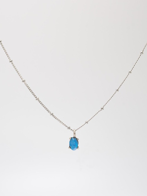 【HARANG】 HR 23N_Blue Opal Necklace 正規品
